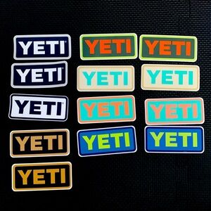 13 Yeti Stickers